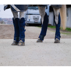 Guêtres de transport Equithème Classic Bleu marine Guêtres de transport Equithème Classic Bleu marine