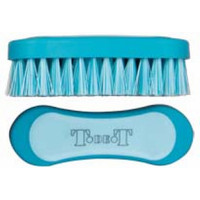 Brosse de tête bicolore T de T Bordeaux / rose Brosse de tête bicolore T de T Bordeaux / rose