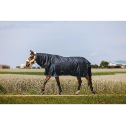 Couverture Riding World Eco 600D Combo Marine Bleu marine Couverture Riding World Eco 600D Combo Marine Bleu marine