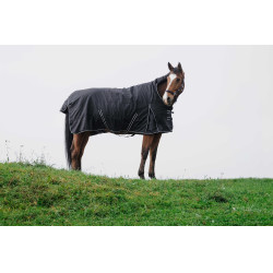 Couverture Riding World Oxford imperméable Noir Couverture Riding World Oxford imperméable Noir