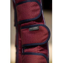 Guêtres de transport Equithème Tyrex 1200D Renforcées Bordeaux