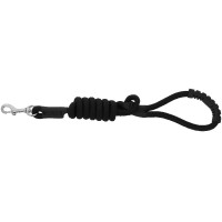 Laisse pour chien avec poignée Riding World Lucky Noir