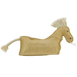 Cheval en cuir Diego & Louna pour chien Cheval en cuir Diego & Louna pour chien