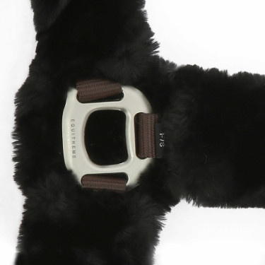 Licol Equithème Teddy Noir / marron