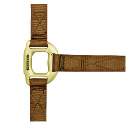 Licol Equithème Nylon Marron