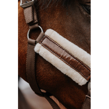 Licol nylon Equithème Fashion Marron