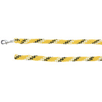 Longe Equithème Tyrex Blanc / noir / jaune Longe Equithème Tyrex Blanc / noir / jaune