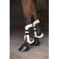 Guêtres Norton XTR mouton synthétique Noir