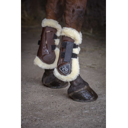 Guêtres Norton XTR mouton synthétique Marron Guêtres Norton XTR mouton synthétique Marron