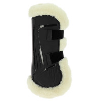 Guêtres Norton XTR à boutons mouton synthétique Noir