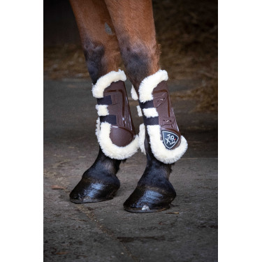 Guêtres Norton XTR à boutons mouton synthétique