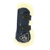 Guêtres Norton XTR à boutons mouton synthétique Bleu marine