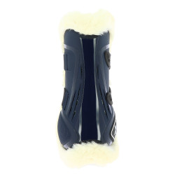 Guêtres Norton XTR à boutons mouton synthétique Bleu marine