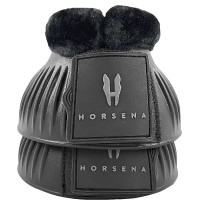 Cloches en mouton synthétique Horsena Noir Cloches en mouton synthétique Horsena Noir