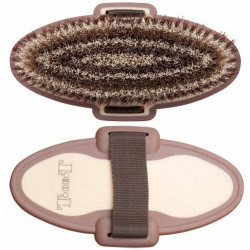 Brosse douce bicolore T de T Brosse douce bicolore T de T