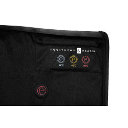 Chauffe-dos Equithème Heated Noir Chauffe-dos Equithème Heated Noir