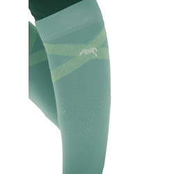 Chaussettes d'équitation Pénélope Gummy Vert sauge Chaussettes d'équitation Pénélope Gummy Vert sauge