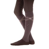 Chaussettes d'équitation Pénélope Gummy Gris Chaussettes d'équitation Pénélope Gummy Gris