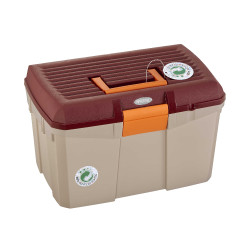 Coffre de pansage Hippotonic Édition Limitée Bordeaux / beige