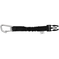 Cordon d'attache Spark Hippodrome et Manège mousqueton enfant Noir Cordon d'attache Spark Hippodrome et Manège mousqueton enfant Noir