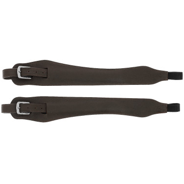 Étrivières Eric Thomas Cuir concept Havane Marron