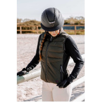 Gilet chauffant Equithème Heated Sasha Kaki Gilet chauffant Equithème Heated Sasha Kaki