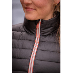Gilet Macaron sans manches Paddock Sports Noir