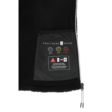 Gilet polaire chauffant Equithème Heated Valery femme Gilet polaire chauffant Equithème Heated Valery femme