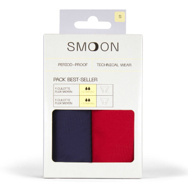Pack 2 culottes Smoon Flux moyen Pack 2 culottes Smoon Flux moyen