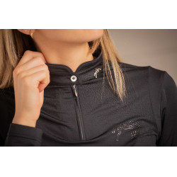Polo Pénélope Techpy Noir Polo Pénélope Techpy Noir
