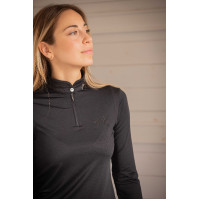 Polo Pénélope Techpy Noir Polo Pénélope Techpy Noir