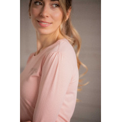 Polo Techty Honey manches longues Pénélope Rose Polo Techty Honey manches longues Pénélope Rose