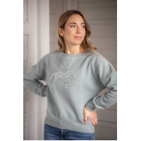 Sweat Pénélope Bianca Vert sauge
