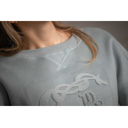 Sweat Pénélope Bianca Vert sauge