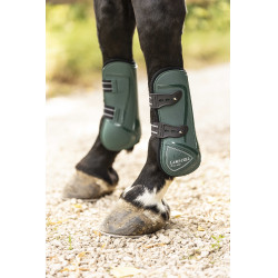 Guêtres avec protège-boulets Lami-Cell Elite Vert foncé