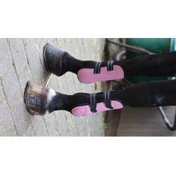 Guêtres avec protège-boulets Lami-Cell Elite Vieux rose