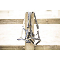 Licol Lami-Cell Elegance Marine / champagne Bleu