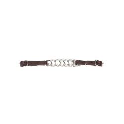Gourmette Metalab attaches en cuir Gourmette Metalab attaches en cuir