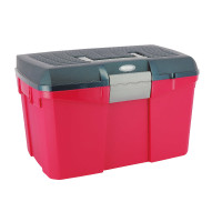 Coffre de pansage Hippo-Tonic bicolore Framboise / marine Rouge Coffre de pansage Hippo-Tonic bicolore Framboise / marine Rouge