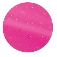 Étrille métallique ronde fluo pailleté Bleu Étrille métallique ronde fluo pailleté Bleu