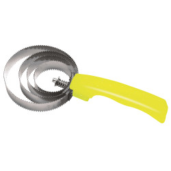 Étrille métallique ronde fluo pailleté Étrille métallique ronde fluo pailleté
