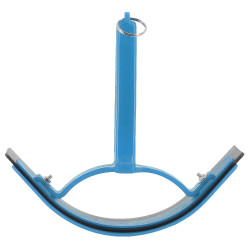 Couteau de chaleur cintré P.V.C. Bleu Couteau de chaleur cintré P.V.C. Bleu