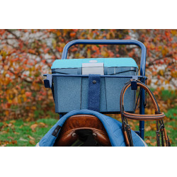 Chariot porte-selle Hippotonic court Marine Bleu marine
