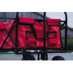 Chariot 4 roues Hippotonic Rouge