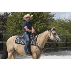 Selle Westride by Franck Perret Arvada Chocolat Marron