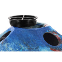 Balle anti-glouton Hippotonic pour foin multiple trou Multicouleur Multi-couleurs