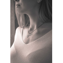 Collier Pénélope équestre Argent Collier Pénélope équestre Argent