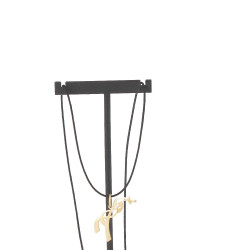 Collier Pénélope équestre Doré