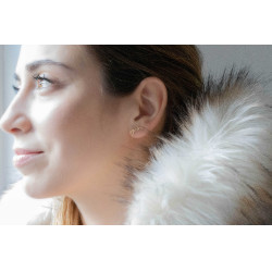 Boucles oreilles Pénélope Milly Doré Boucles oreilles Pénélope Milly Doré