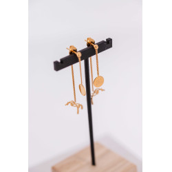 Boucles d'oreilles Pénélope Yuna Dorée Boucles d'oreilles Pénélope Yuna Dorée